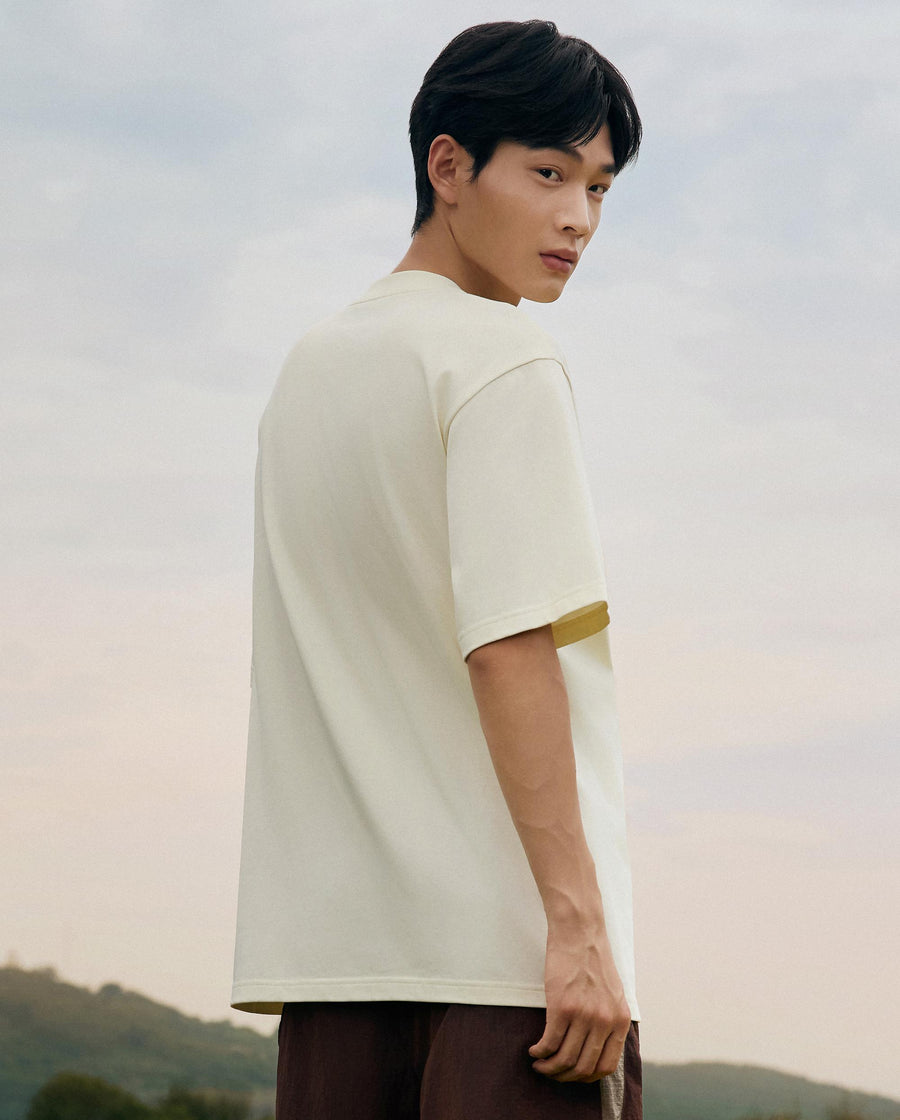 1912000-262 | WOMEN'S IRIS LOGO LOOSE FIT T-SHIRT | MARSHMALLOW