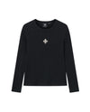 1912003-032 | WOMEN'S IRIS LOGO LONG SLEEVES T-SHIRT | TAP SHOE
