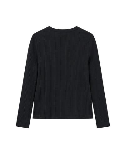 1912003-032 | WOMEN'S IRIS LOGO LONG SLEEVES T-SHIRT | TAP SHOE