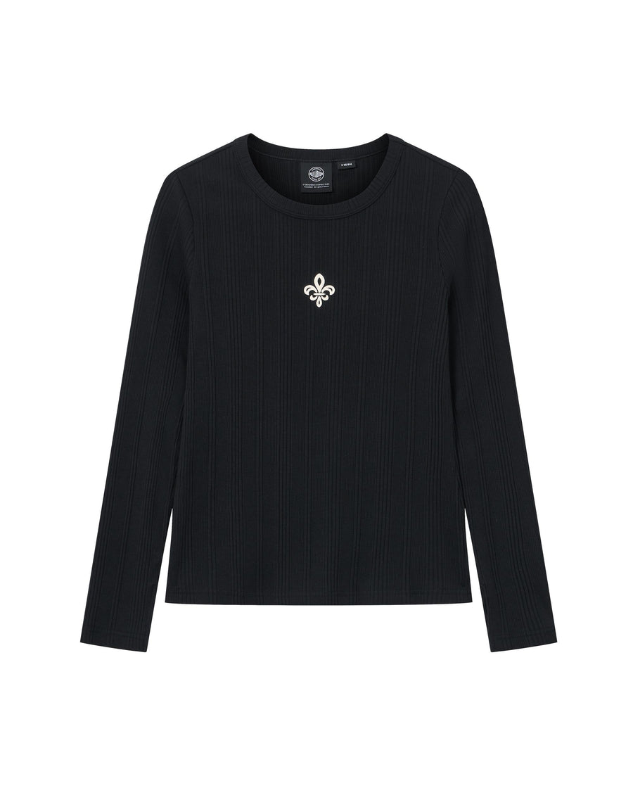 1912003-032 | WOMEN'S IRIS LOGO LONG SLEEVES T-SHIRT | TAP SHOE