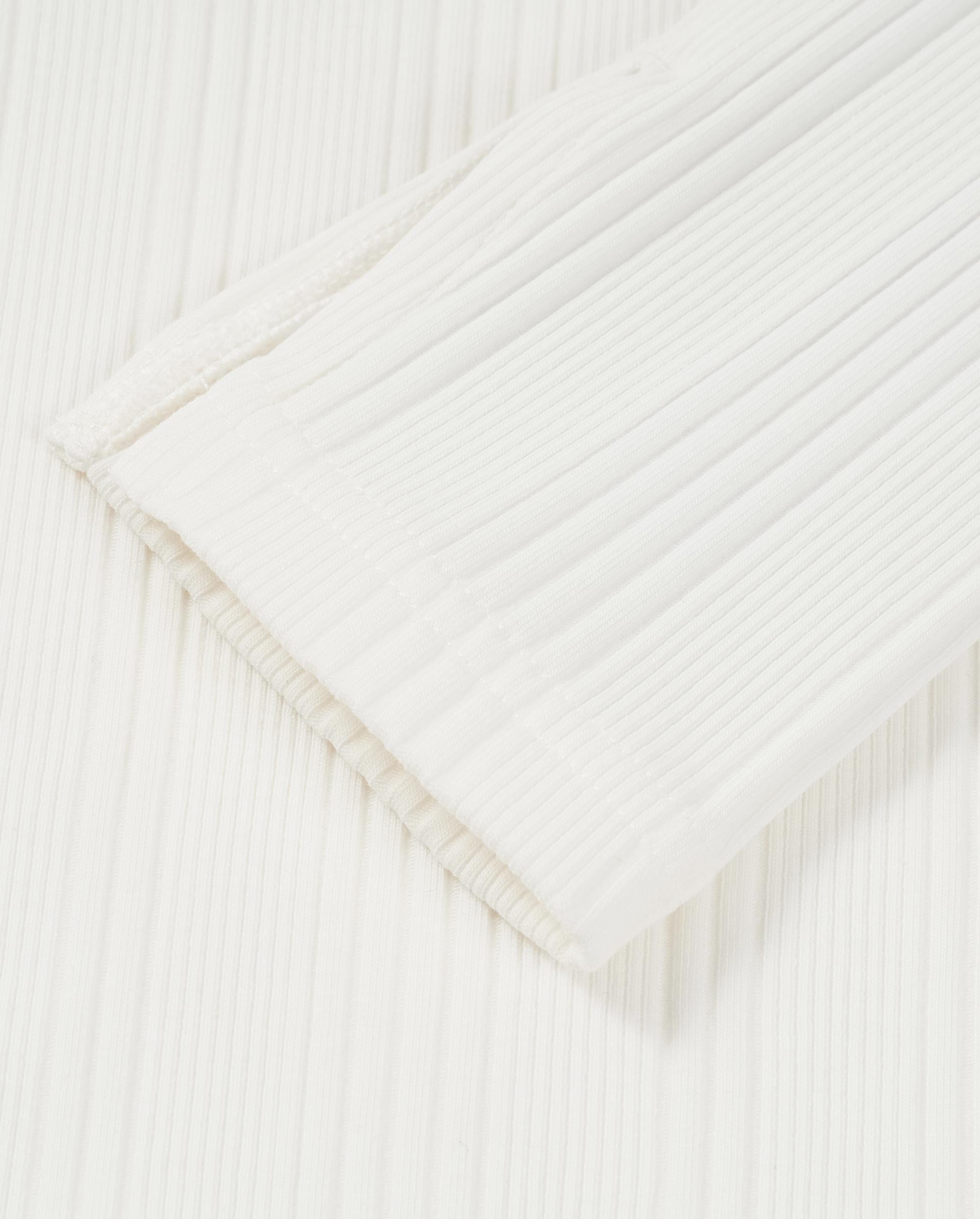 1912003-262 | WOMEN'S IRIS LOGO LONG SLEEVES T-SHIRT | MARSHMALLOW