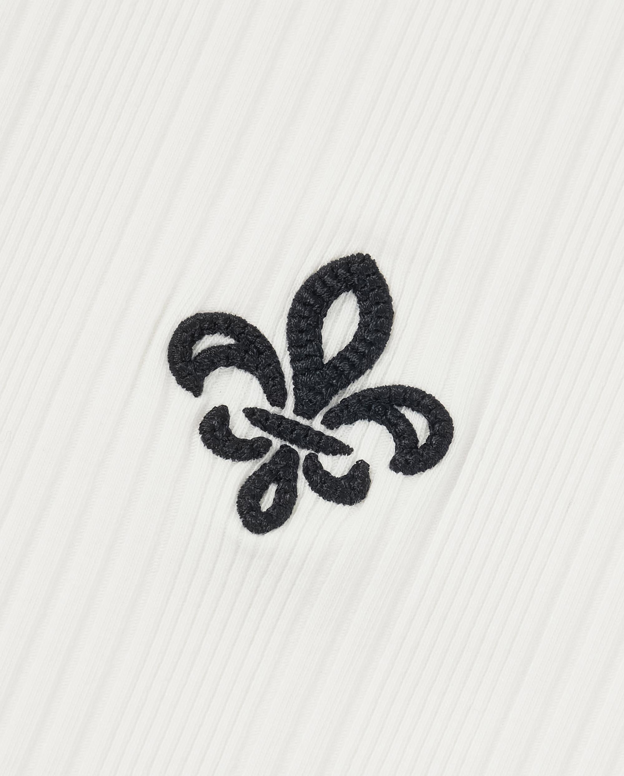 1912003-262 | WOMEN'S IRIS LOGO LONG SLEEVES T-SHIRT | MARSHMALLOW