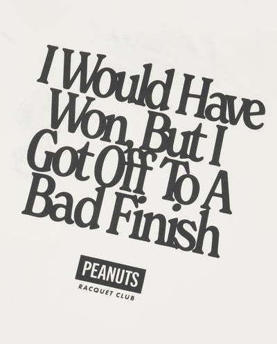 1912436-262 | PALLADIUM X SNOOPY WOMEN'S LOGO COTTON T-SHIRT | MARSHMALLOW