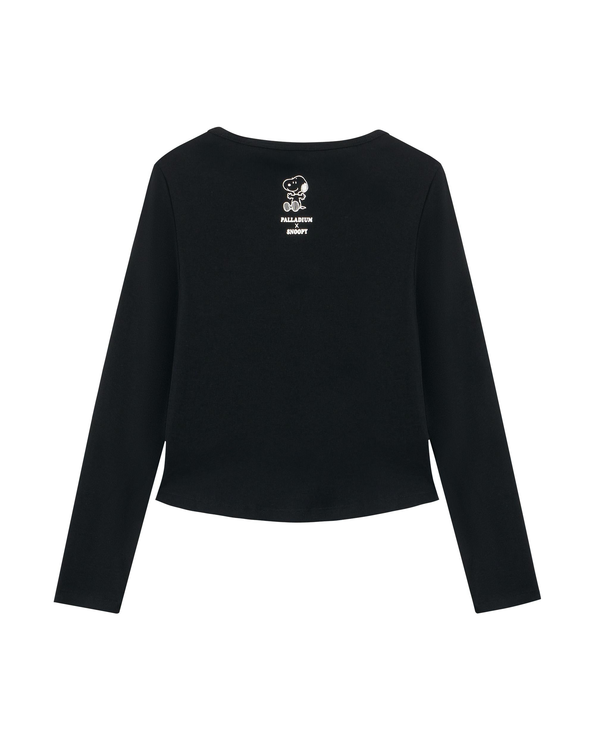 1912587-032 | PALLADIUM X SNOOPY WOMEN'S LOGO SLIM-FIT T-SHIRT | TAP SHOE