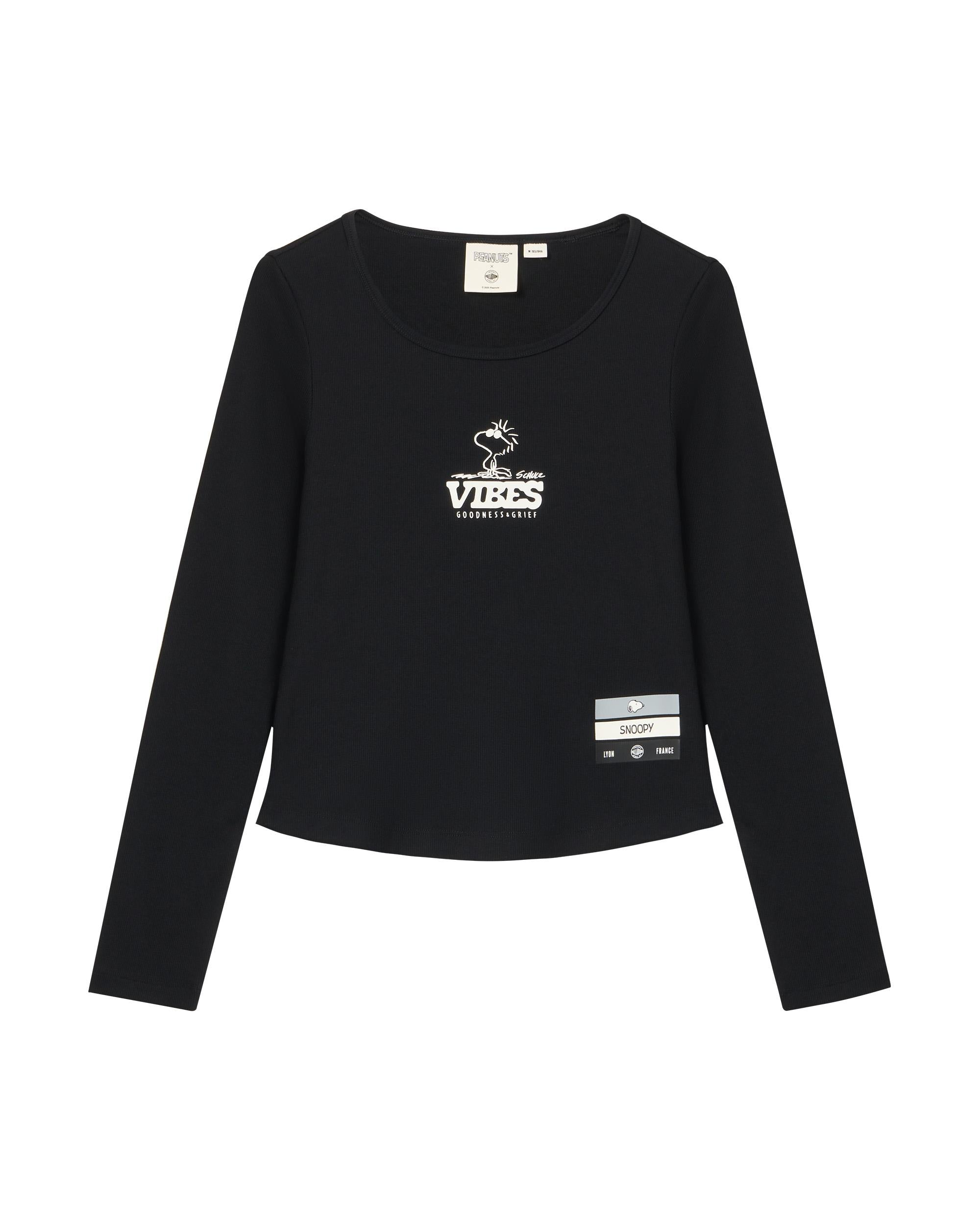 1912587-032 | PALLADIUM X SNOOPY WOMEN'S LOGO SLIM-FIT T-SHIRT | TAP SHOE