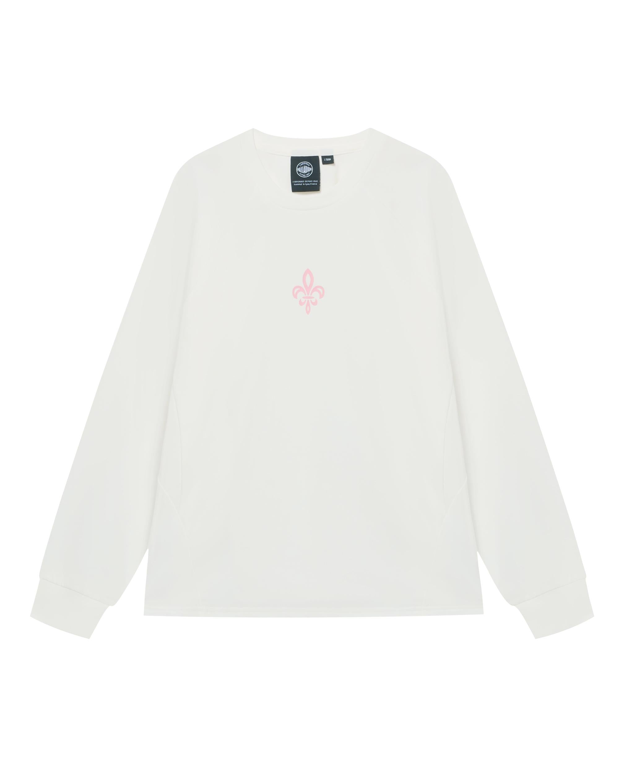 1912668-262 | WOMEN'S IRIS LOGO LOOSE FIT LONG SLEEVES T-SHIRT | MARSHMALLOW