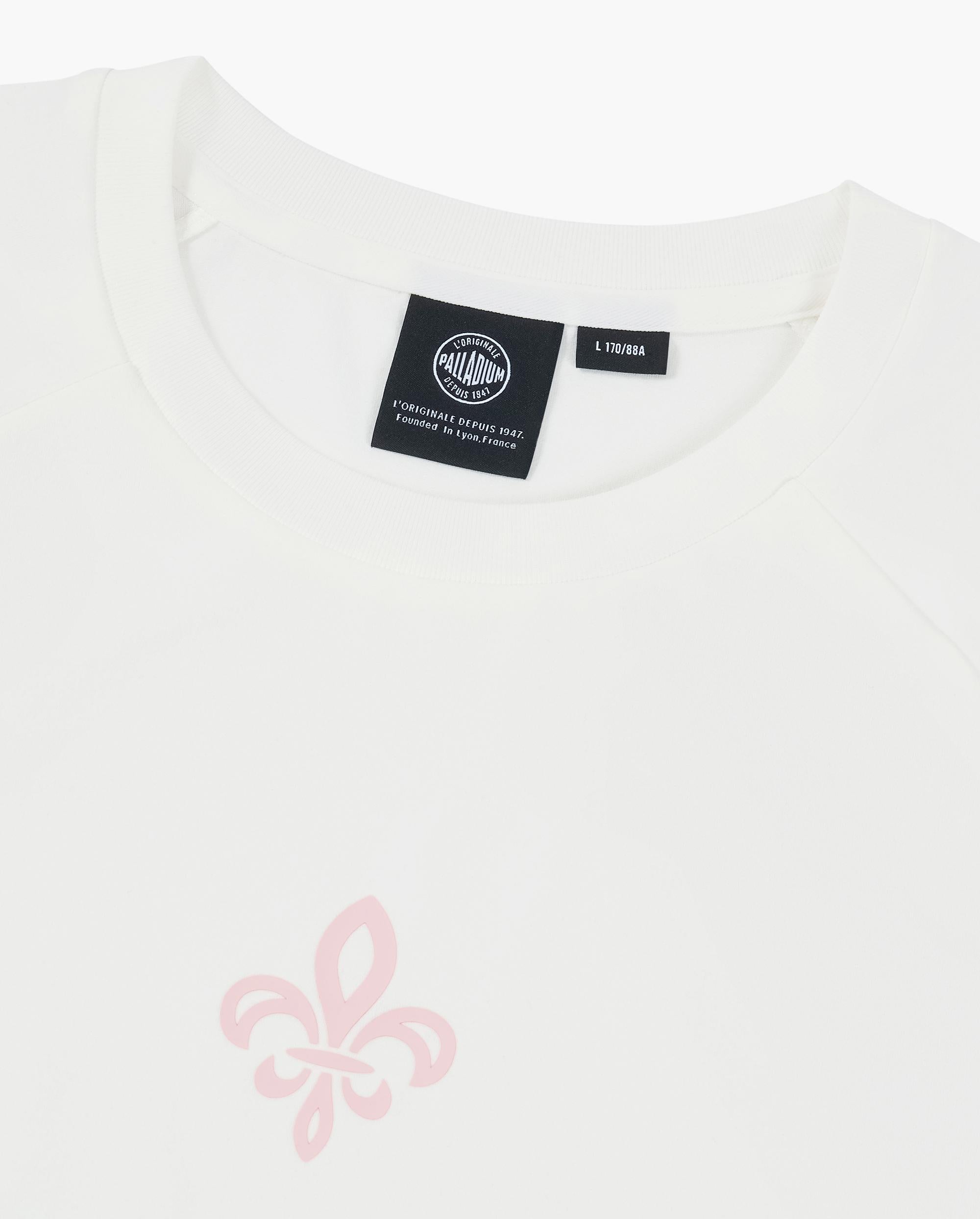 1912668-262 | WOMEN'S IRIS LOGO LOOSE FIT LONG SLEEVES T-SHIRT | MARSHMALLOW