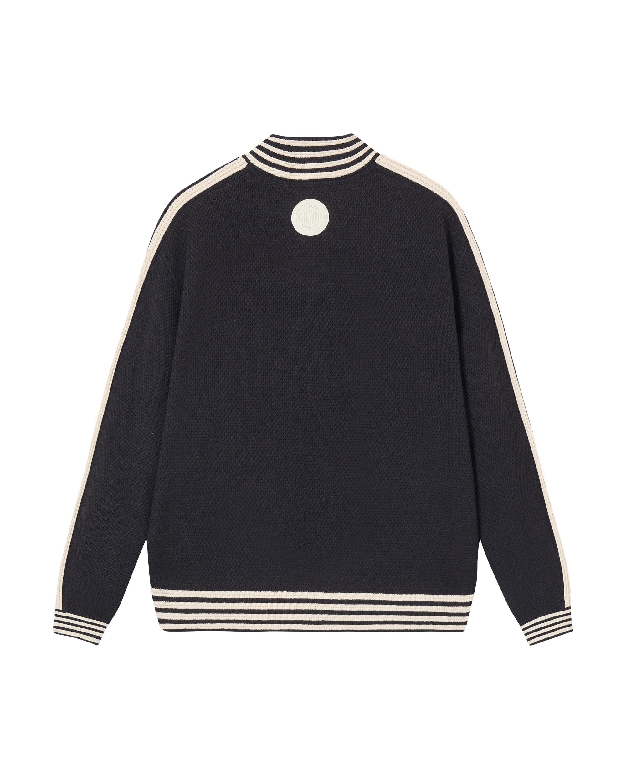 1912838-403 | WOMEN'S IRIS LOGO SIDE TAPED JACKET CARDIGAN | TOTAL ECLIPSE