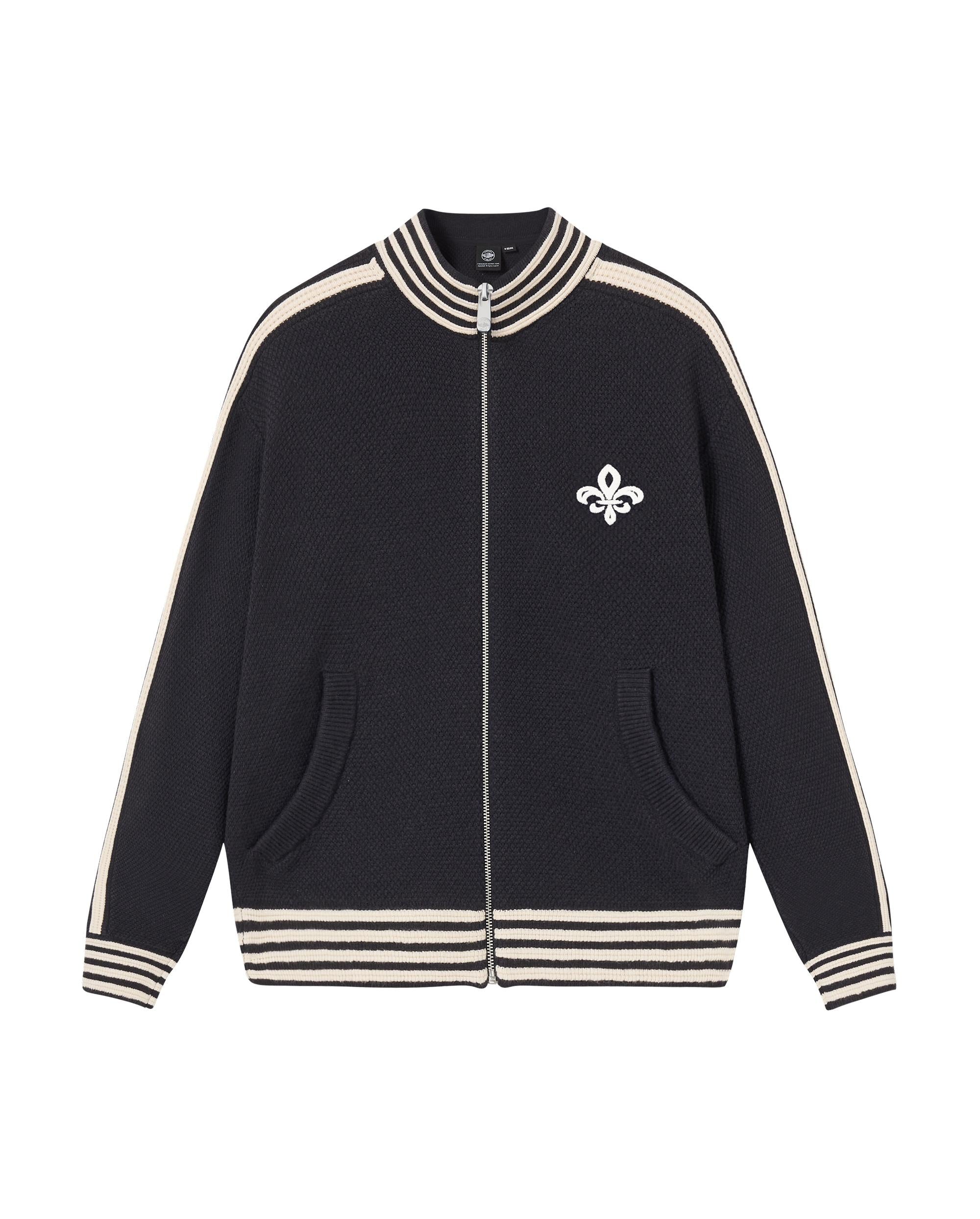 1912838-403 | WOMEN'S IRIS LOGO SIDE TAPED JACKET CARDIGAN | TOTAL ECLIPSE