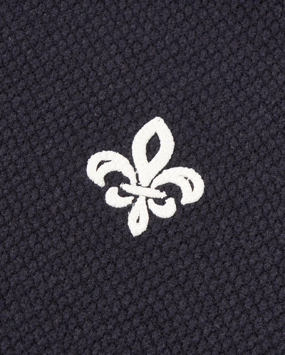 1912838-403 | WOMEN'S IRIS LOGO SIDE TAPED JACKET CARDIGAN | TOTAL ECLIPSE