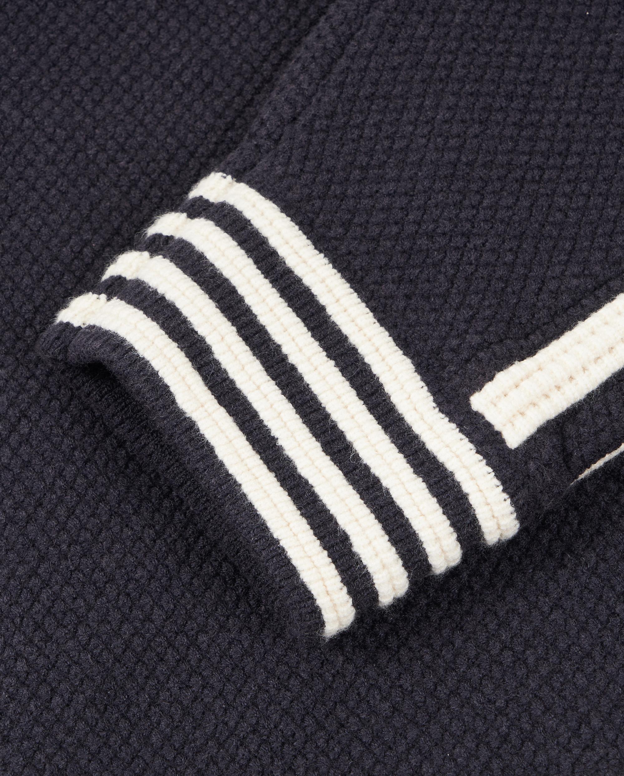 1912838-403 | WOMEN'S IRIS LOGO SIDE TAPED JACKET CARDIGAN | TOTAL ECLIPSE