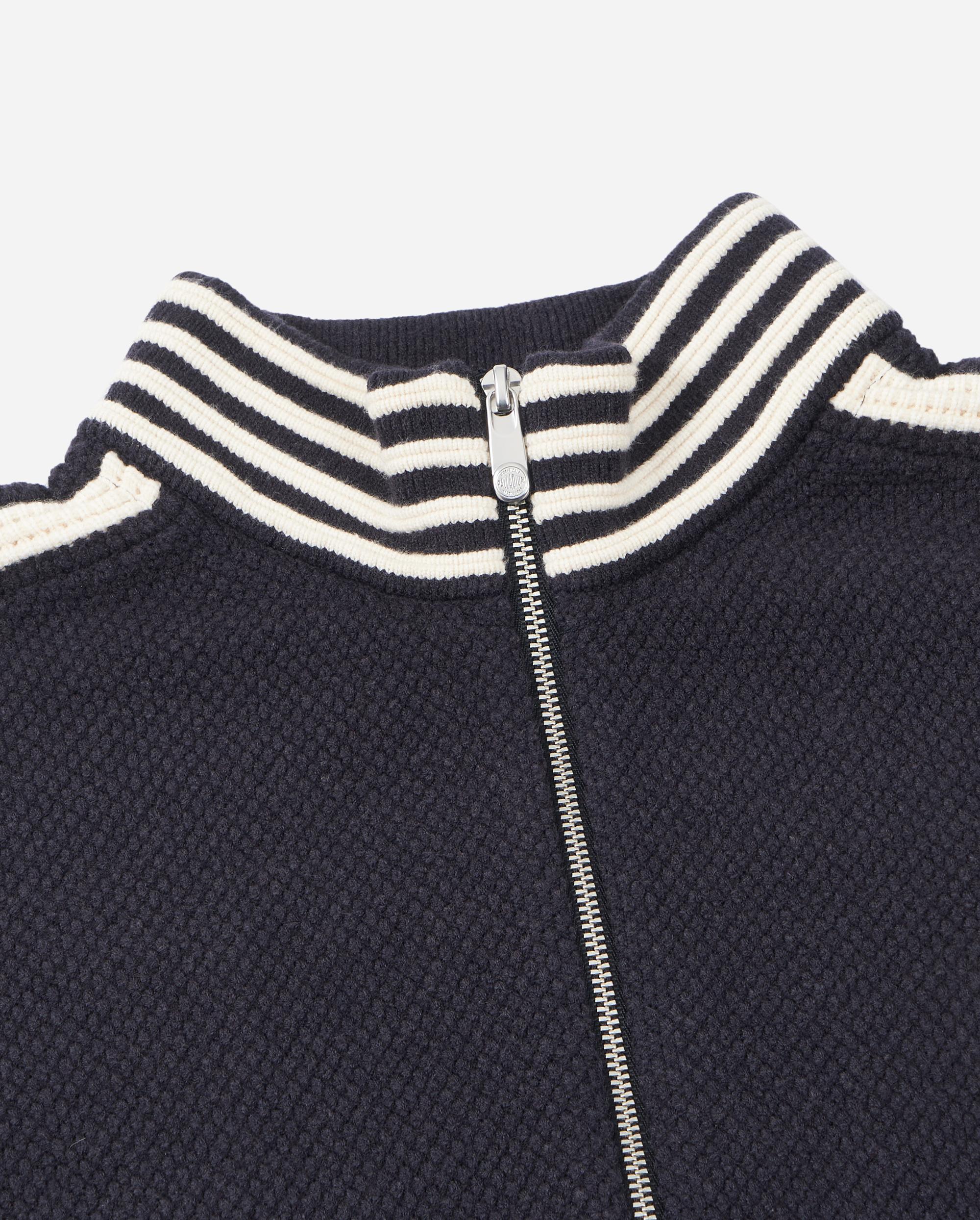 1912838-403 | WOMEN'S IRIS LOGO SIDE TAPED JACKET CARDIGAN | TOTAL ECLIPSE