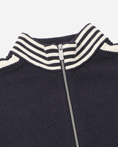 1912838-403 | WOMEN'S IRIS LOGO SIDE TAPED JACKET CARDIGAN | TOTAL ECLIPSE