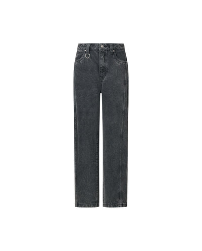 1912841-032 | WOMEN'S VINTAGE WASHED BARREL-LEG JEANS | TAP SHOE