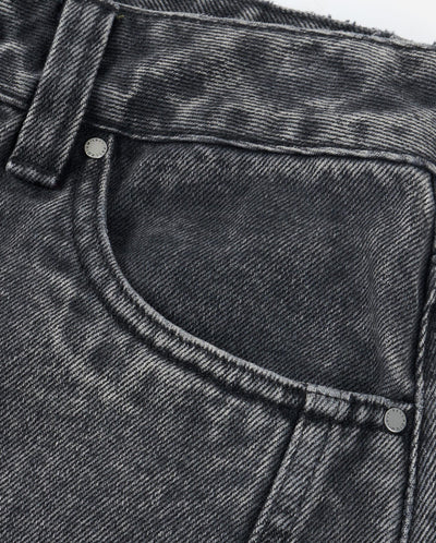 1912841-032 | WOMEN'S VINTAGE WASHED BARREL-LEG JEANS | TAP SHOE