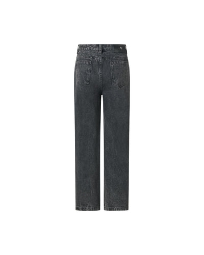 1912841-032 | WOMEN'S VINTAGE WASHED BARREL-LEG JEANS | TAP SHOE