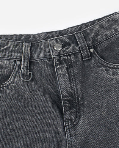 1912841-032 | WOMEN'S VINTAGE WASHED BARREL-LEG JEANS | TAP SHOE