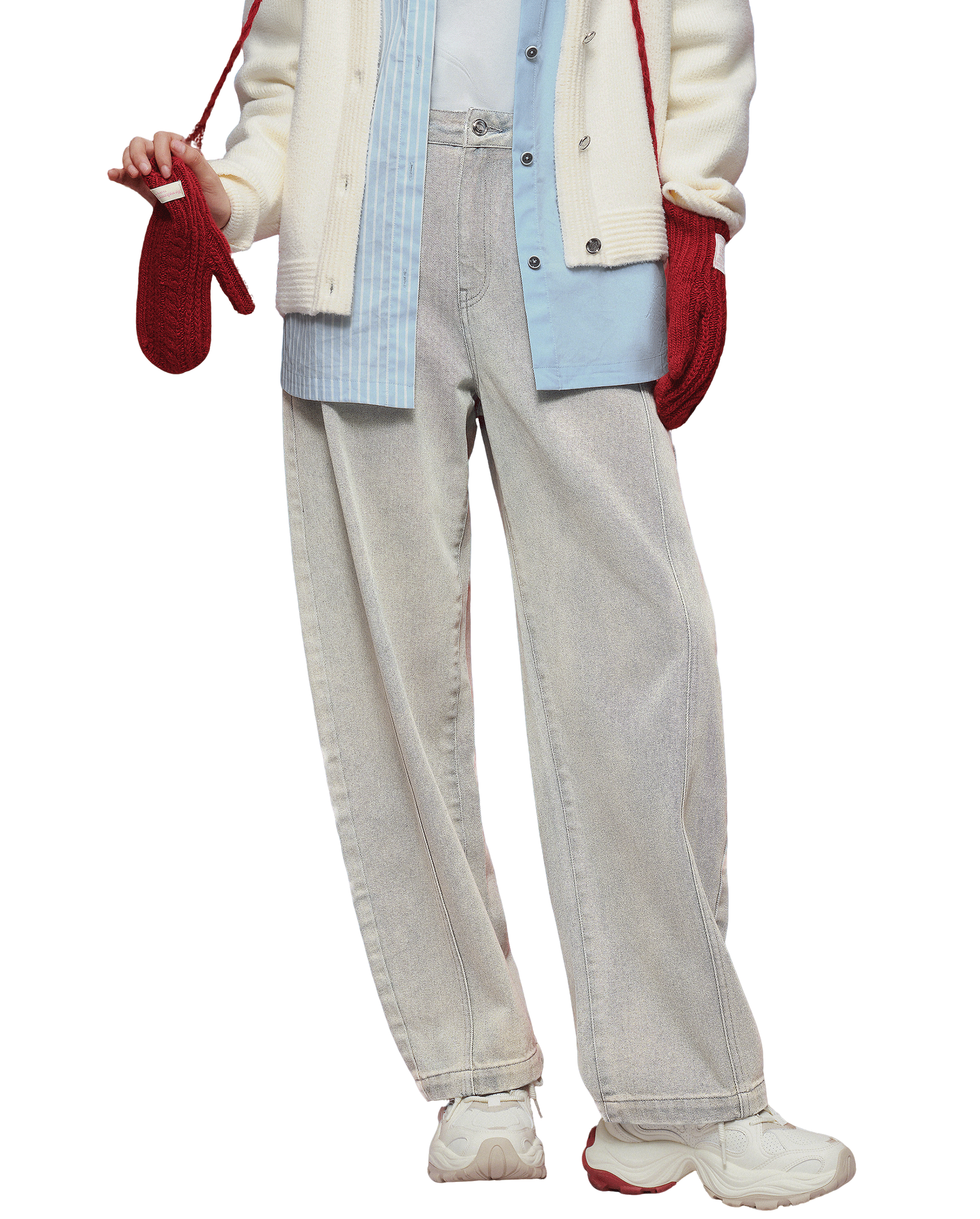 1912841-397 | WOMEN'S VINTAGE WASHED BARREL-LEG JEANS | MOUNTAIN SPRING