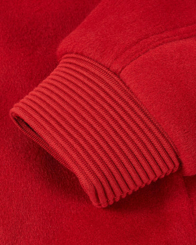 1912843-603 | WOMEN'S CNY THEME LOGO WOOL-BLEND FLEECE JACKET | EMBOLDENED