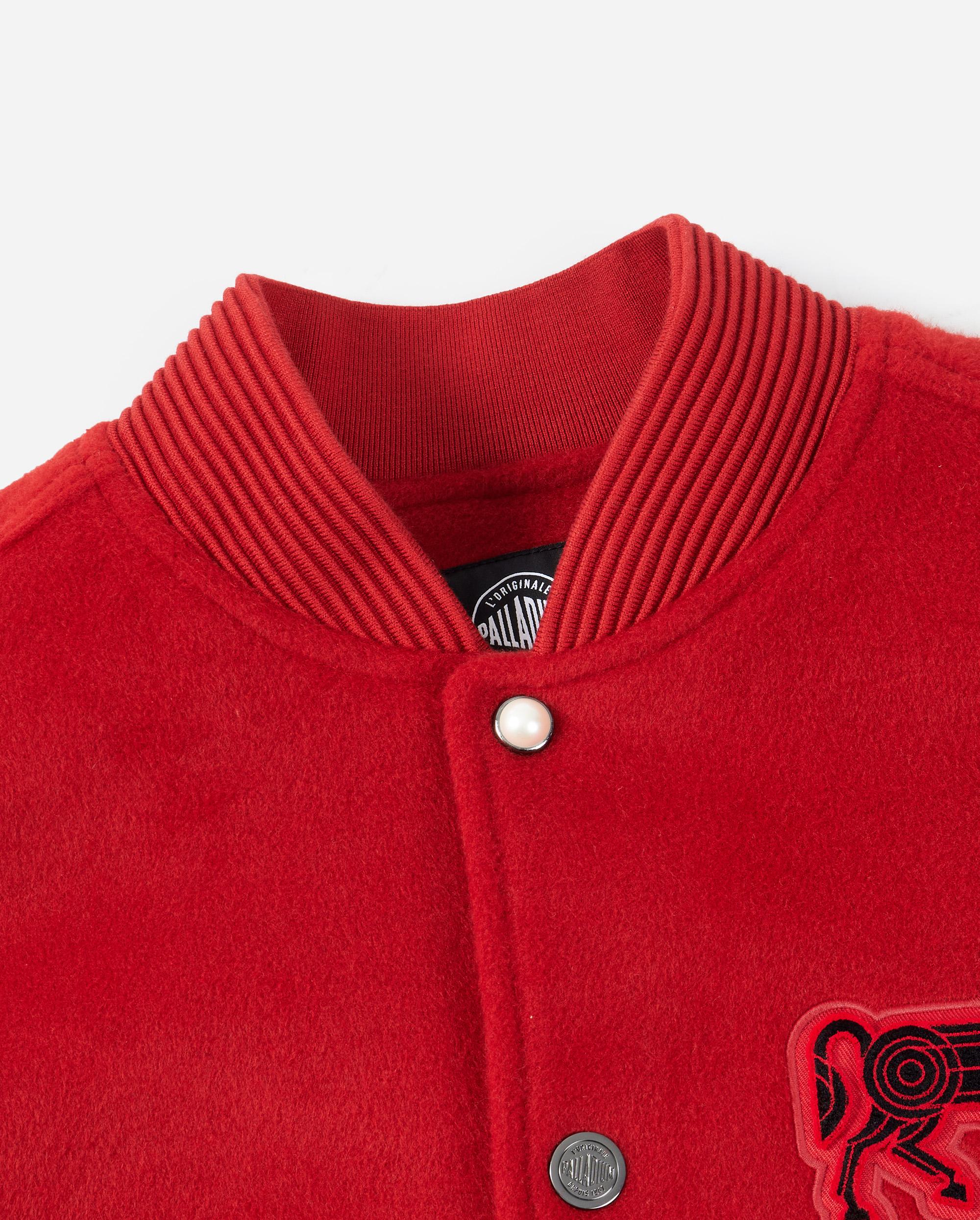 1912843-603 | WOMEN'S CNY THEME LOGO WOOL-BLEND FLEECE JACKET | EMBOLDENED