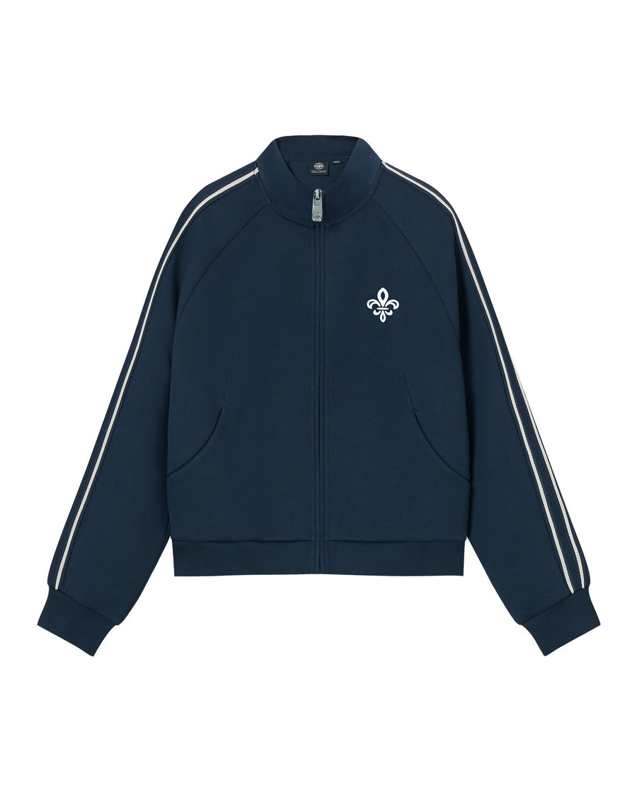 1912850-403 | WOMEN'S IRIS LOGO SIDE TAPED STAND COLLAR JACKET | TOTAL ECLIPSE