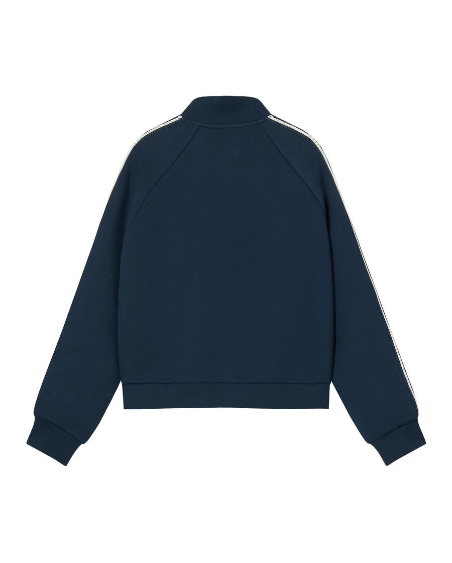 1912850-403 | WOMEN'S IRIS LOGO SIDE TAPED STAND COLLAR JACKET | TOTAL ECLIPSE