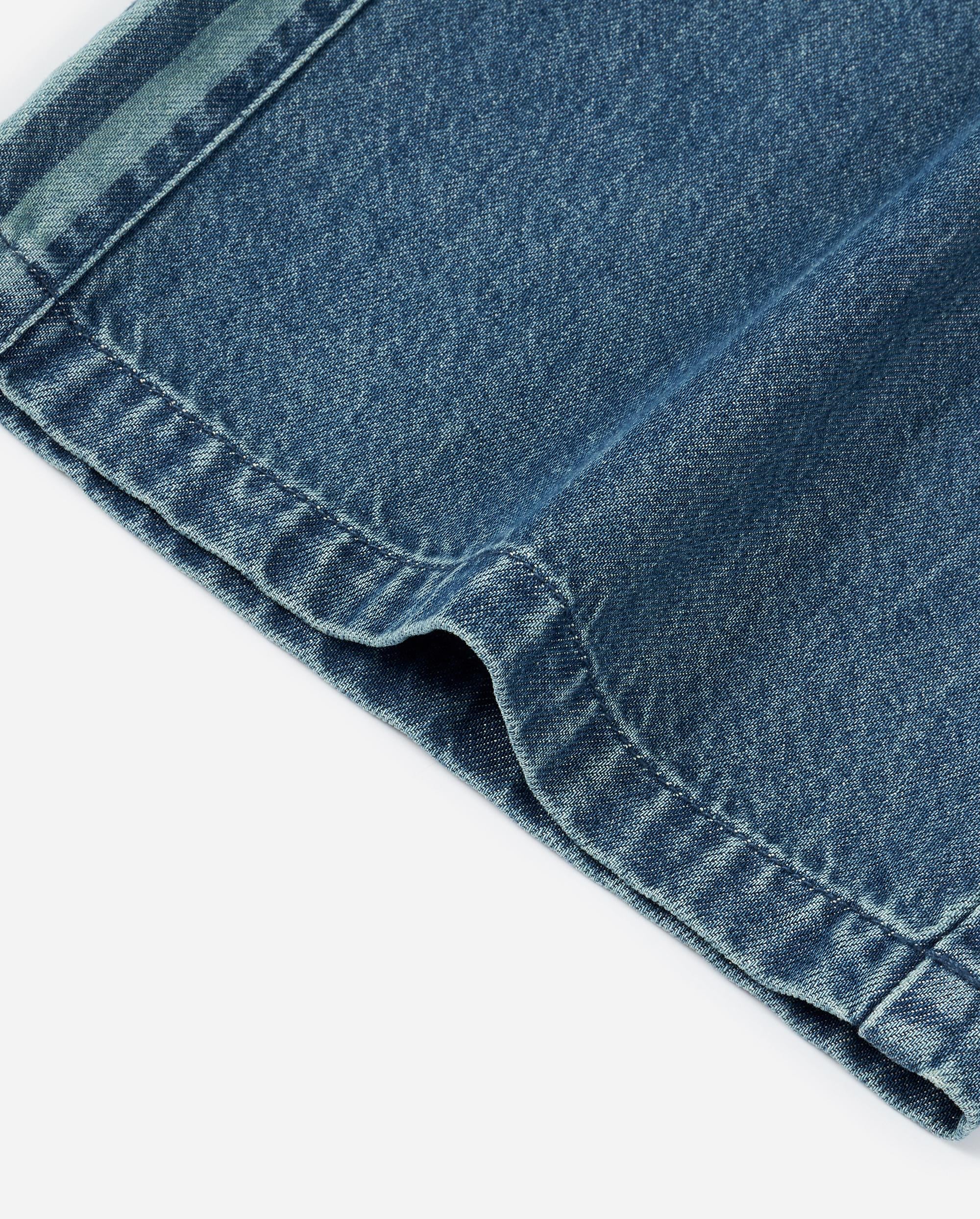 1912873-481 | WOMEN'S VINTAGE SIDE STRIPED WIDE-LEG JEANS | VINTAGE INDIGO