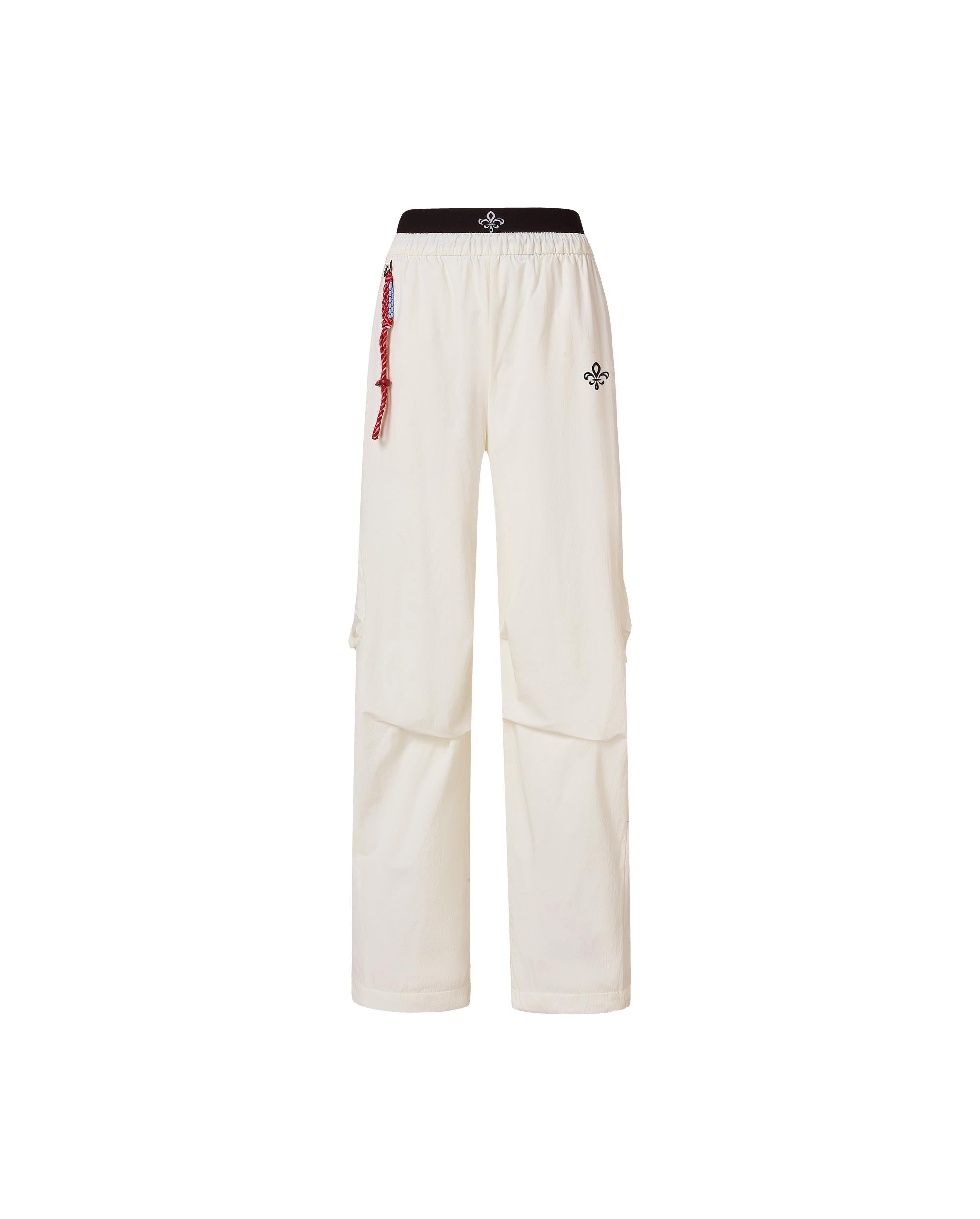 1913026-262 | WOMEN'S IRIS LOGO LOOSE FIT CARGO PANTS | MARSHMALLOW