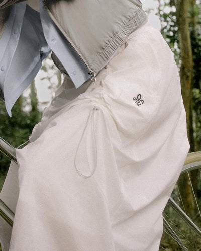 1913047-262 | WOMEN'S IRIS LOGO MIDI SKIRT | MARSHMALLOW