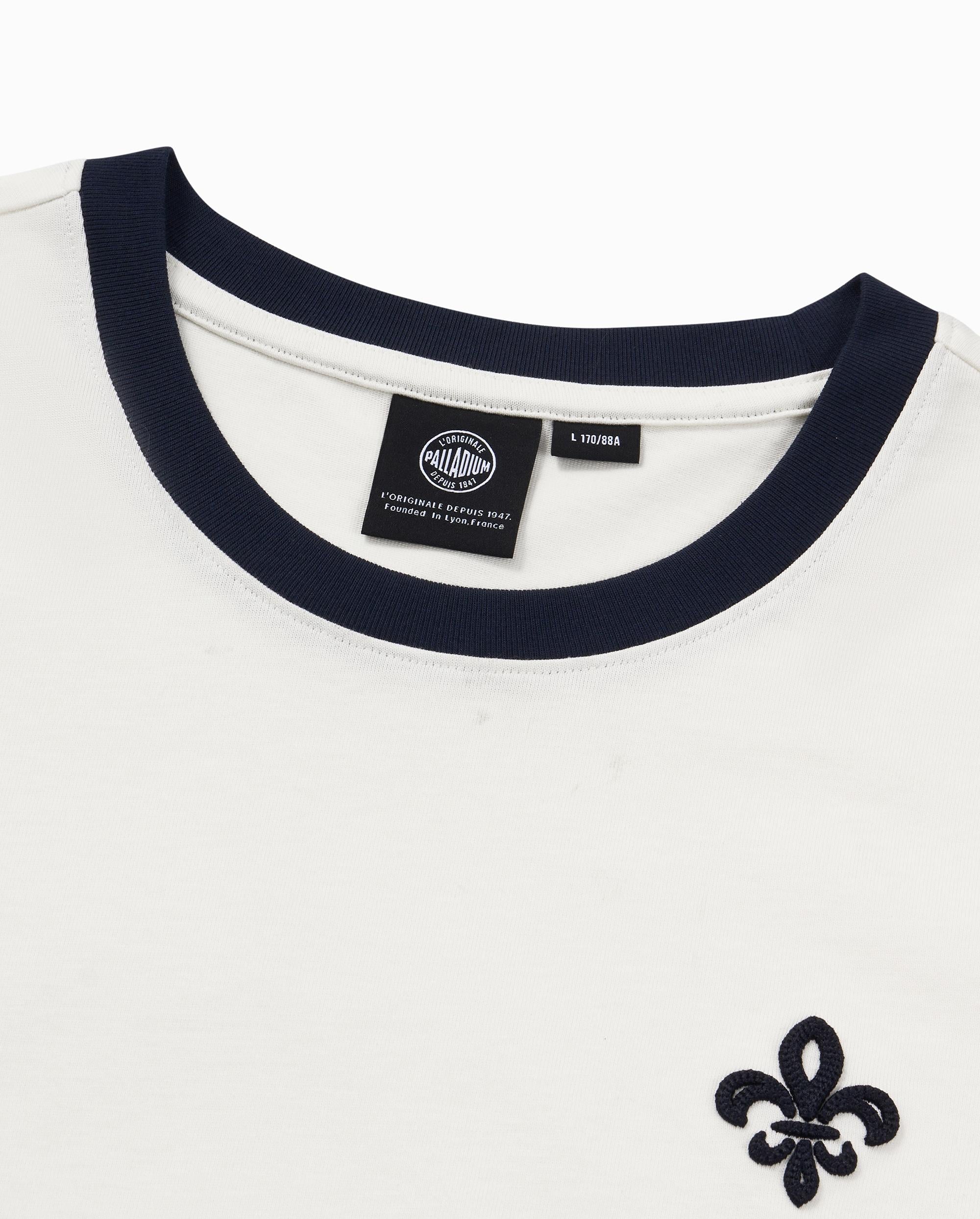 1913061-262 | WOMEN'S IRIS LOGO COTTON T-SHIRT | MARSHMALLOW