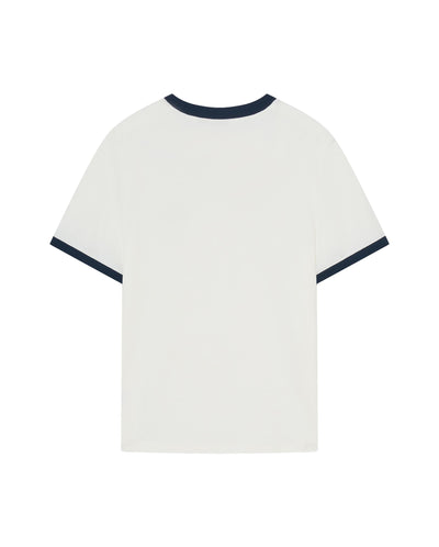 1913061-262 | WOMEN'S IRIS LOGO COTTON T-SHIRT | MARSHMALLOW