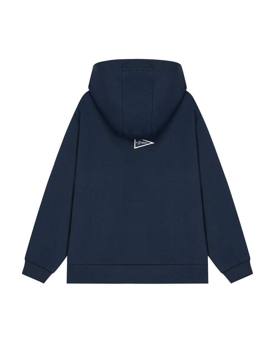 1913467-403 | WOMEN'S VOYAGE THEME DROPPED SHOULDERS HOODIE | TOTAL ECLIPSE