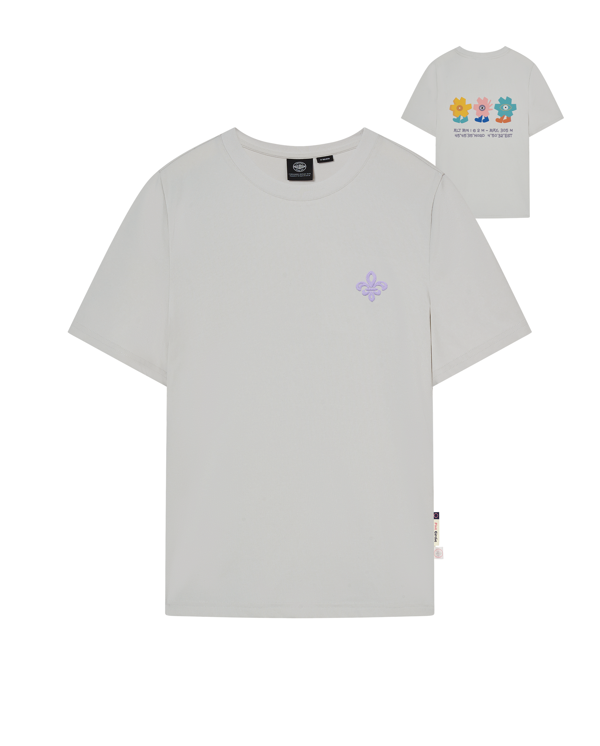 1913597-149 | WOMEN'S IRIS LOGO T-SHIRT | DAWM BU/GY