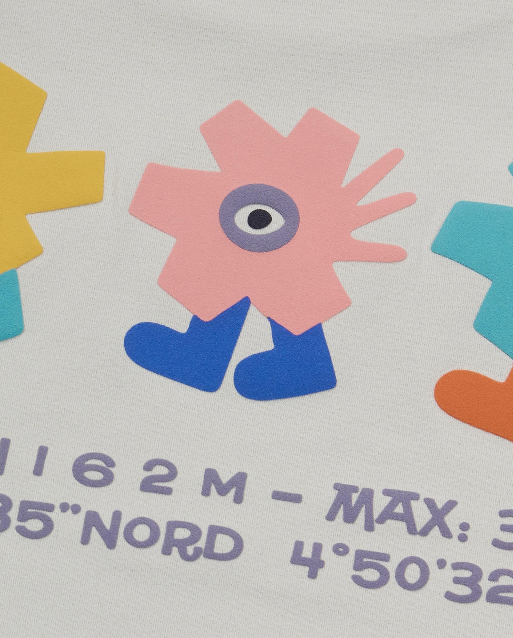 1913597-149 | WOMEN'S IRIS LOGO T-SHIRT | DAWM BU/GY