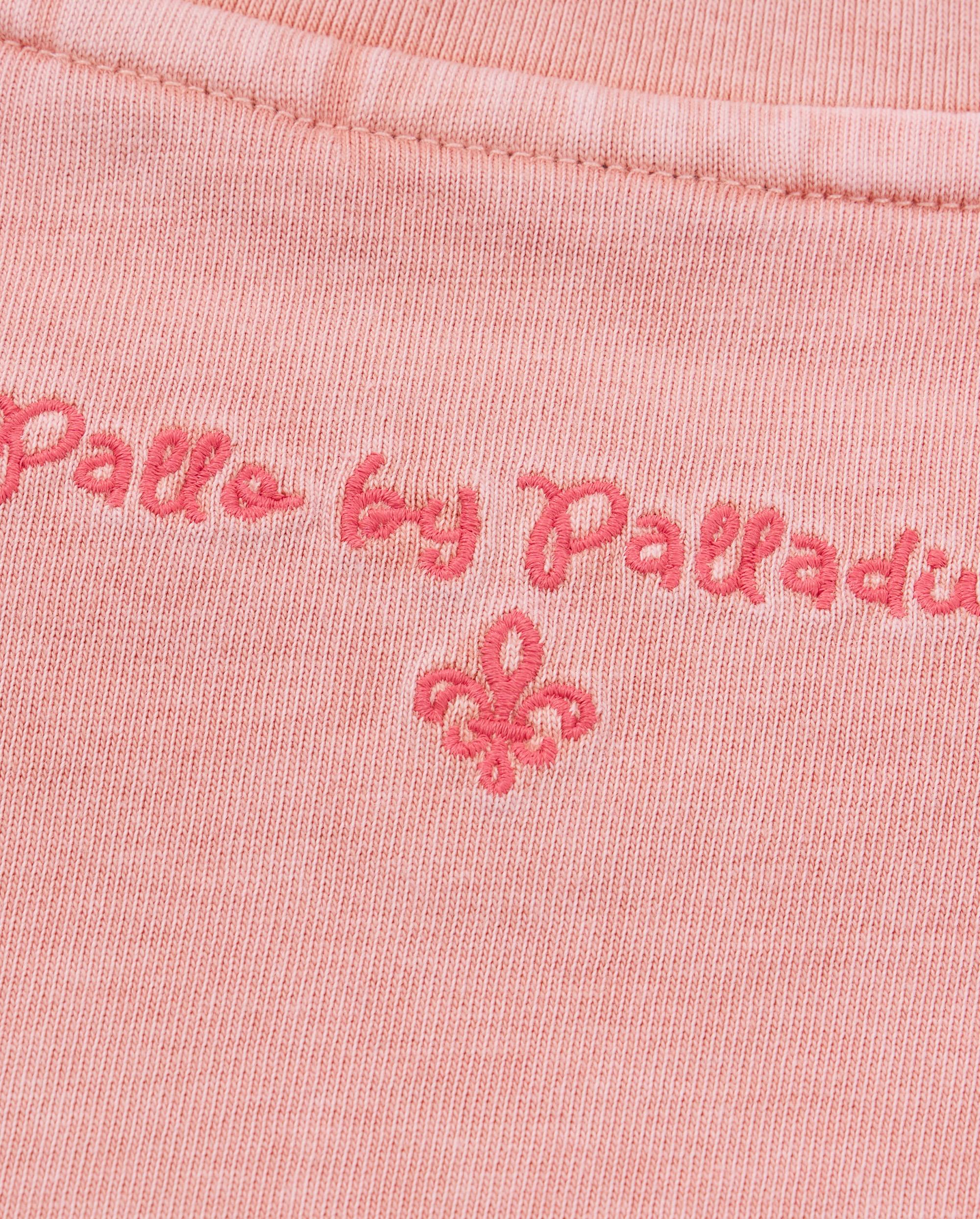 1913614-637 | WOMEN'S PALLA PRINTED LOOSE FIT COTTON T-SHIRT | SILVER PINK