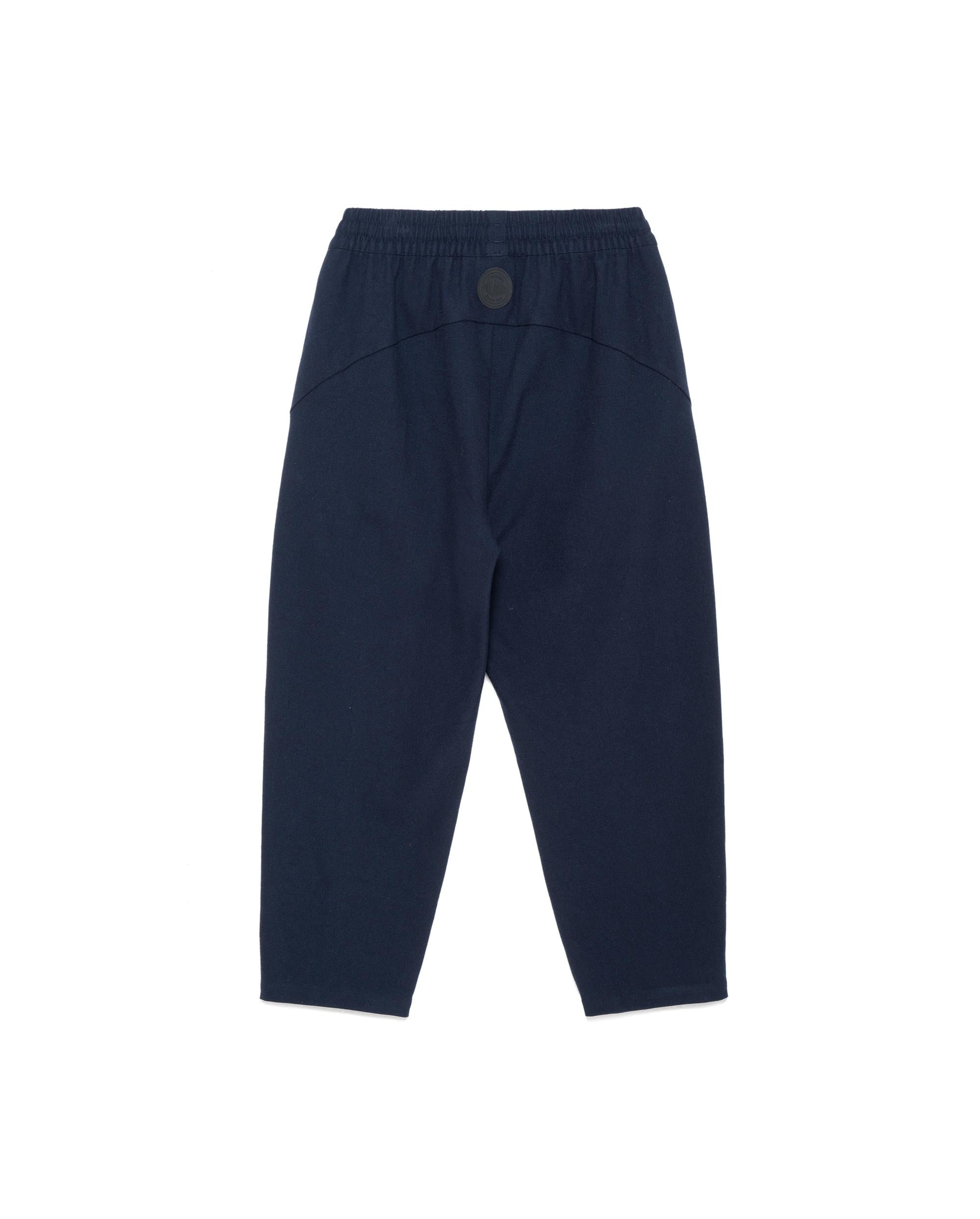 197810-477 | WOMEN'S PALLADIUM LOGO LOOSE FIT PANTS | DARK NAVY