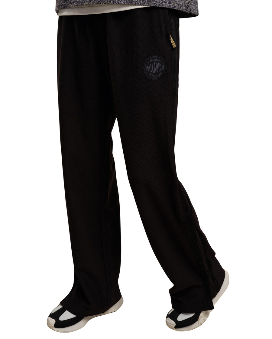 197817-048 | WOMEN'S LOGO SIDE TAPED WIDE-LEG PANTS | TAP SHOE