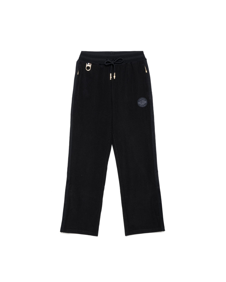 197817-048 | WOMEN'S LOGO SIDE TAPED WIDE-LEG PANTS | TAP SHOE