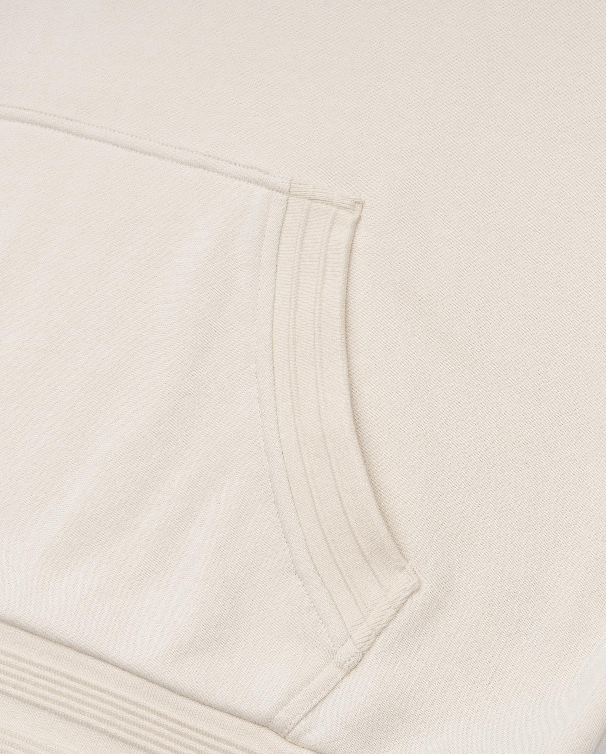 197826-295 | WOMEN'S LOGO DROPPED SHOULDERS COTTON HOODIE | BIRCH