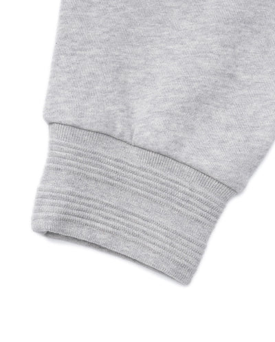 197829-031 | WOMEN'S PALLADIUM LOGO DROPPED SHOULDERS COTTON SW | FLINT GRAY