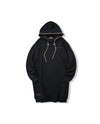 198468-009 | WOMEN'S PALLADIUM LOGO HOODED DRESS | ANTHRACITE