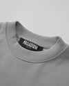 198472-037 | WOMEN'S PALLADIUM LOGO LOOSE FIT COTTON SWEATSHIRT | HARBOR MIST