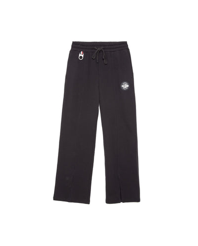 198993-032 | WOMEN'S PALLADIUM LOGO COTTON WIDE-LEG PANTS | TAP SHOE