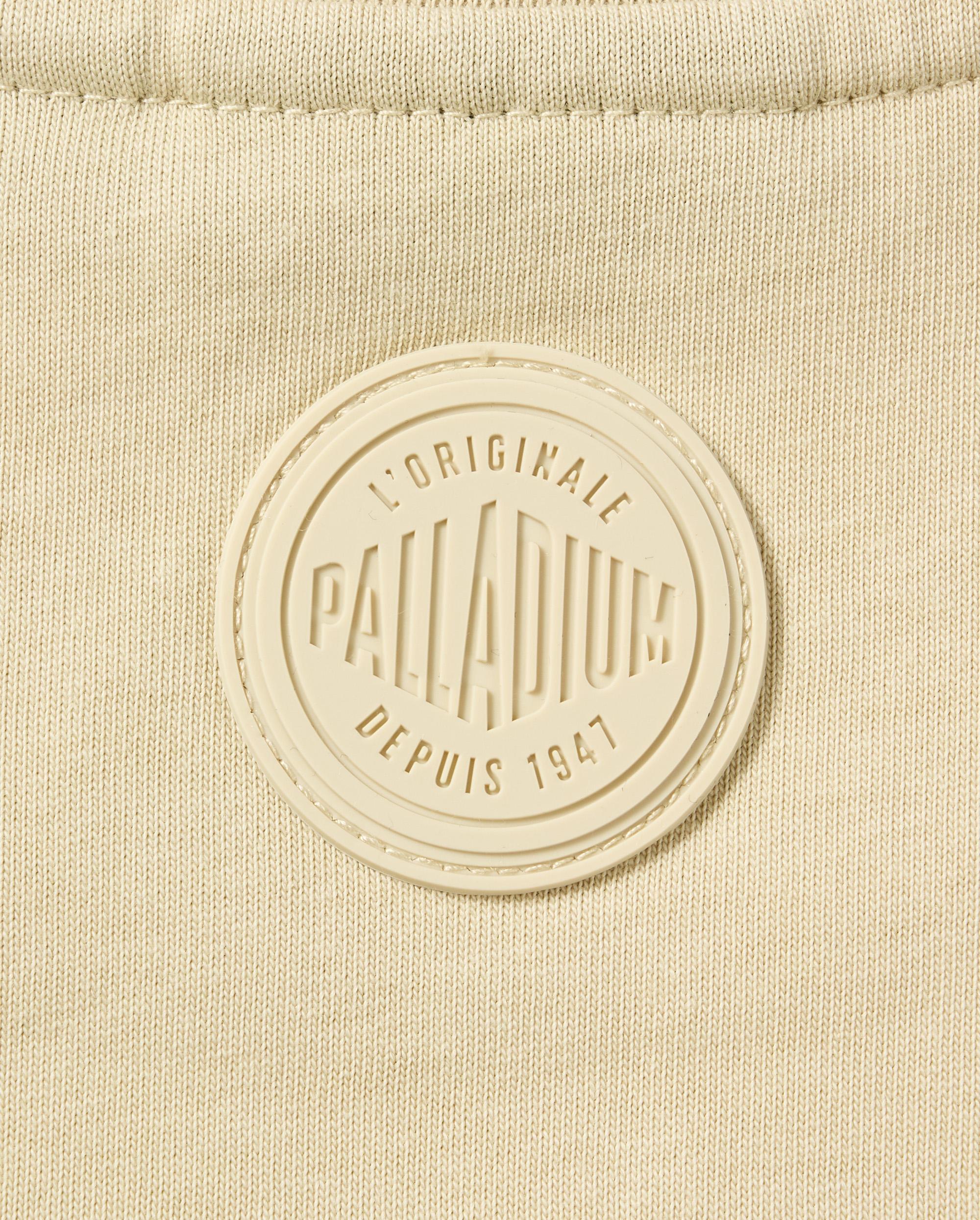 199740-043 | WOMEN'S PALLADIUM LOGO COTTON T-SHIRT | OYSTER GRAY