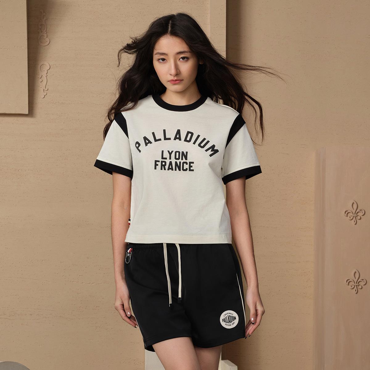 199742-232 | WOMEN'S VINTAGE PALLADIUM LOGO CONSTRASTING COLOR | VANILLA ICE