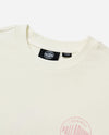 199745-262 | WOMEN'S PALLADIUM LOGO COTTON T-SHIRT | MARSHMALLOW