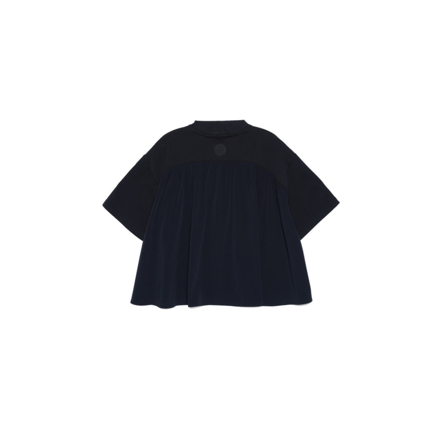 199746-032 | WOMEN'S PALLADIUM LOGO LOOSE FIT CROPPED T-SHIRT | TAP SHOE