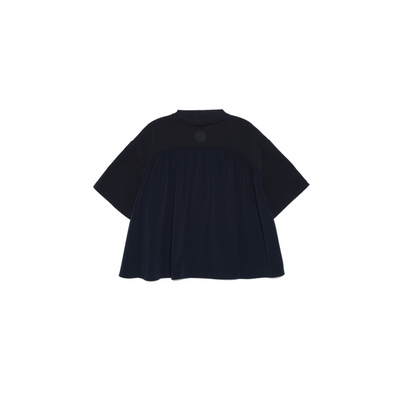 199746-032 | WOMEN'S PALLADIUM LOGO LOOSE FIT CROPPED T-SHIRT | TAP SHOE