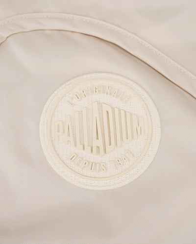 199751-043 | WOMEN'S PALLADIUM LOGO BOMBER JACKET | OYSTER GRAY