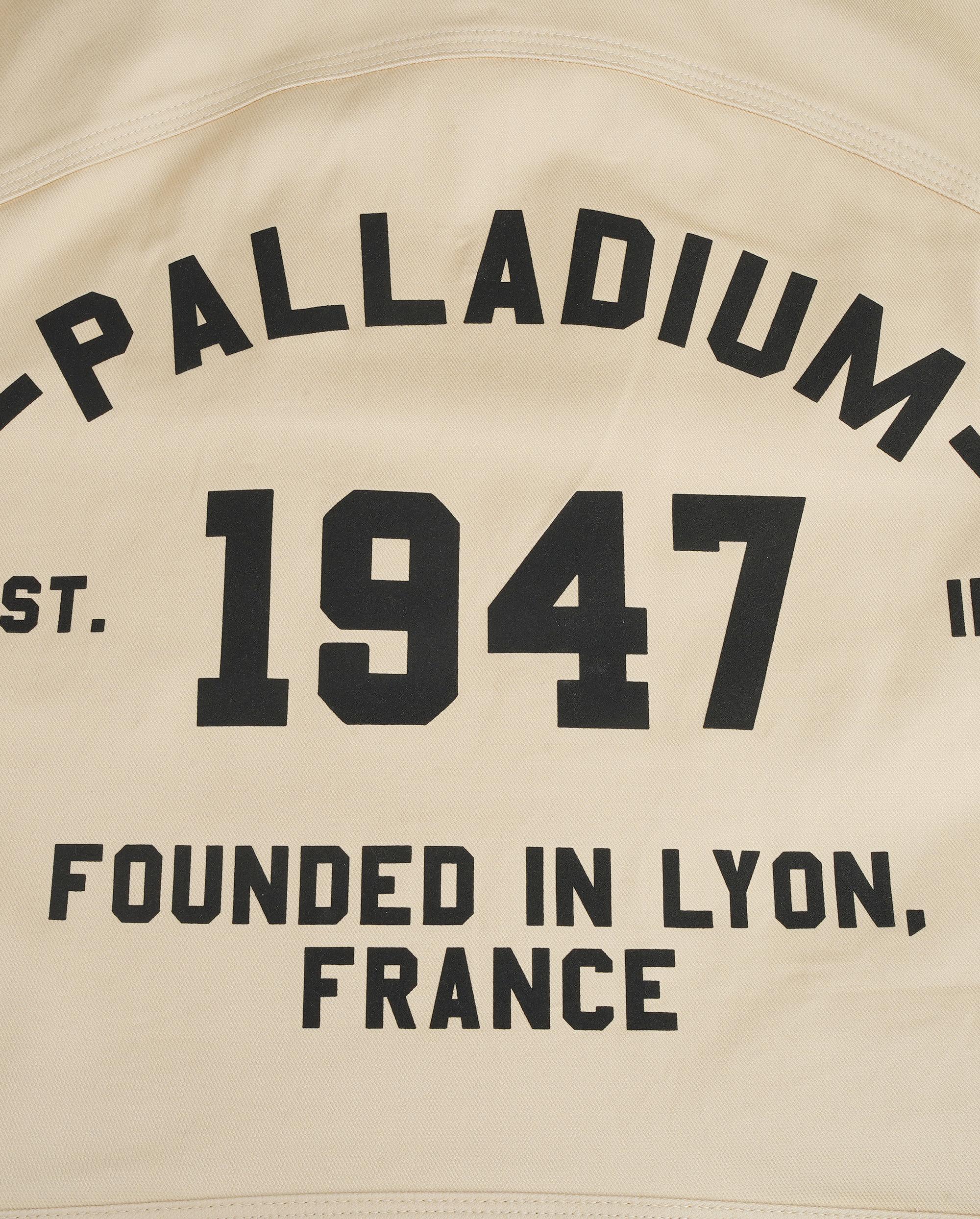 199752-043 | WOMEN'S PALLADIUM LOGO CARGO JACKET | OYSTER GRAY